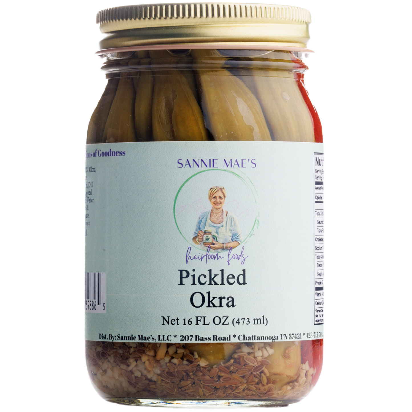 Pickled Okra Sannie Mae s Heirloom Foods pickled-okra-sannie-mae-s-heirloom-foods